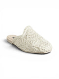 Mules Flat Burlap Elegant SB-705