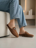Mule Suede Flat Stylish SB-24
