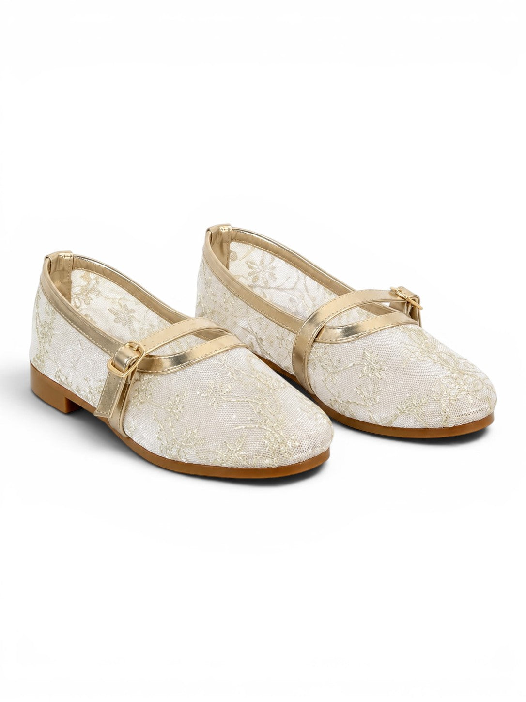 Ballerina flat fabric Dentelle elegant BF-814
