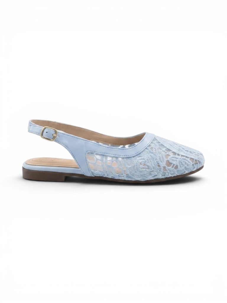 Ballerina Flat Dentelle With Buckle BF-809