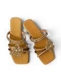 Slipper And Sandal Diamond With Flower SL-224