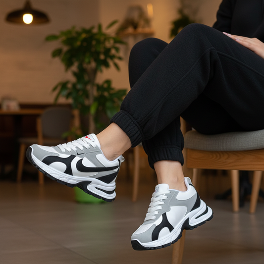 Sneaker High Heel Suede KO-104