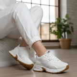 Sneaker High Heel Suede KO-104