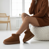 Shoes Suede Mid Heel Stylish AG-2