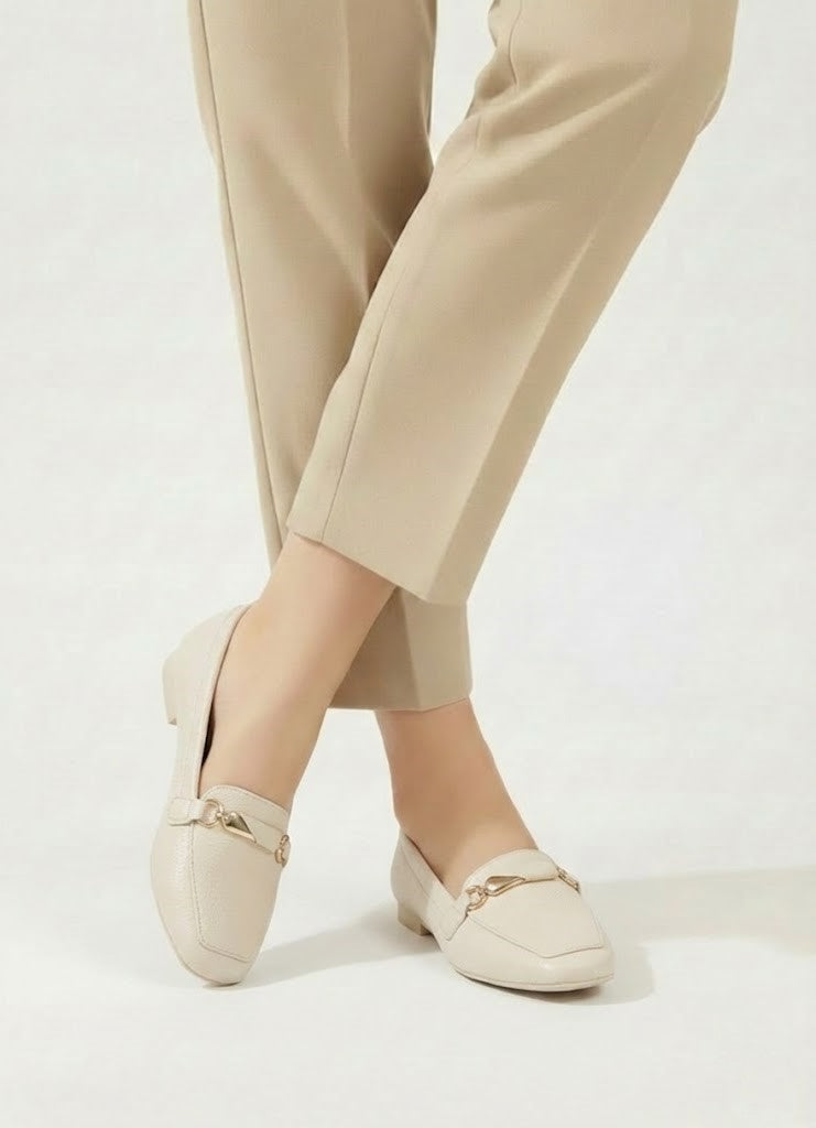 Ballerina Flat Leather With Accesories BN-512