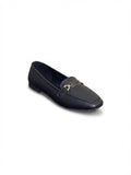 Ballerina Flat Leather Square BN-515