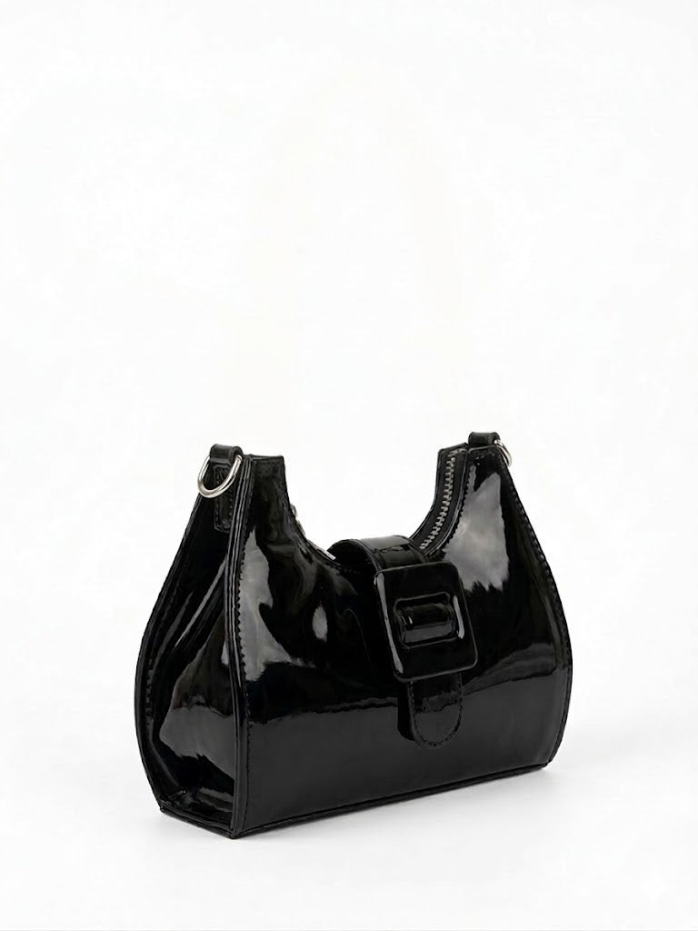 Shoulder Bag Glossy Leather ZC-9