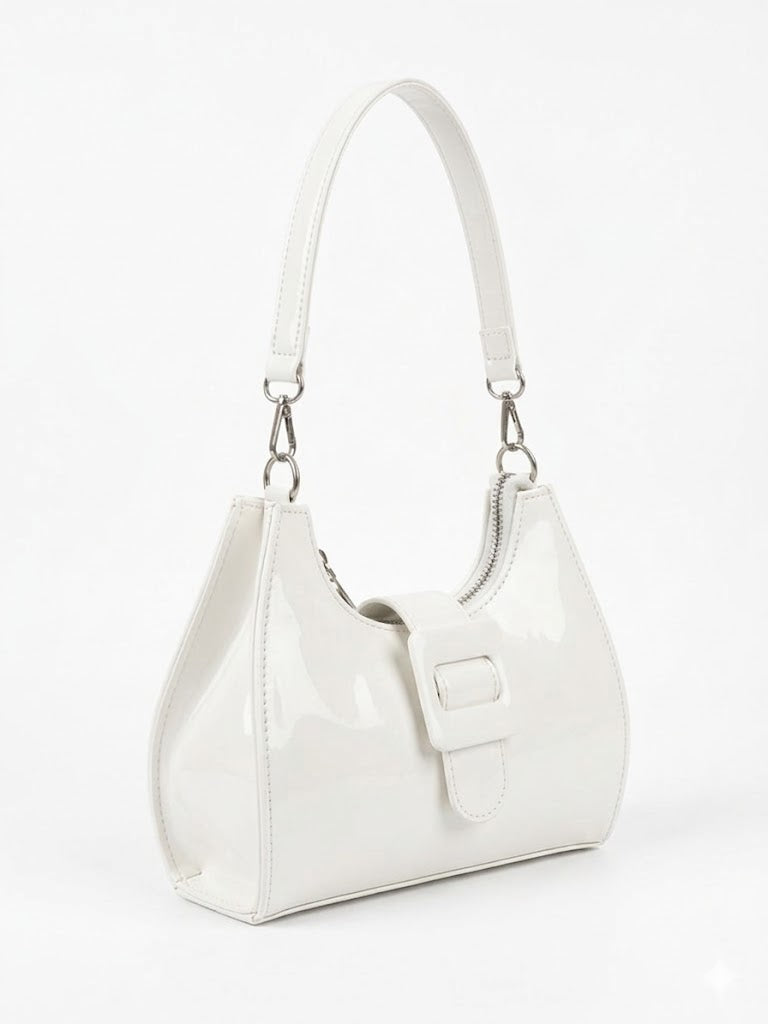 Shoulder Bag Glossy Leather ZC-9