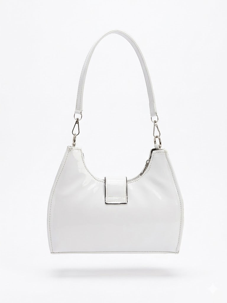 Shoulder Bag Glossy Leather ZC-9