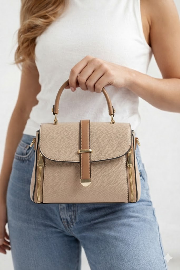 Cross Bag Leather with a belt ZC-6