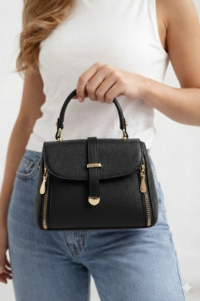 Cross Bag Leather with a belt ZC-6