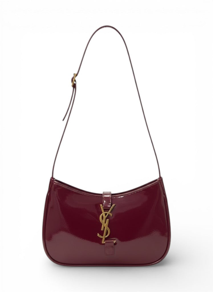 Shoulder Bag Leather Glossy ZC-7