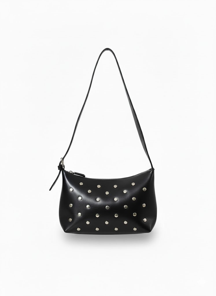 Shoulder Bag Leather With decorative accessories ZC-8