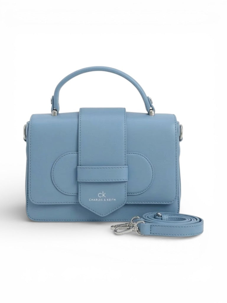 Cross Bag Leather With a clasp closure ZC-21