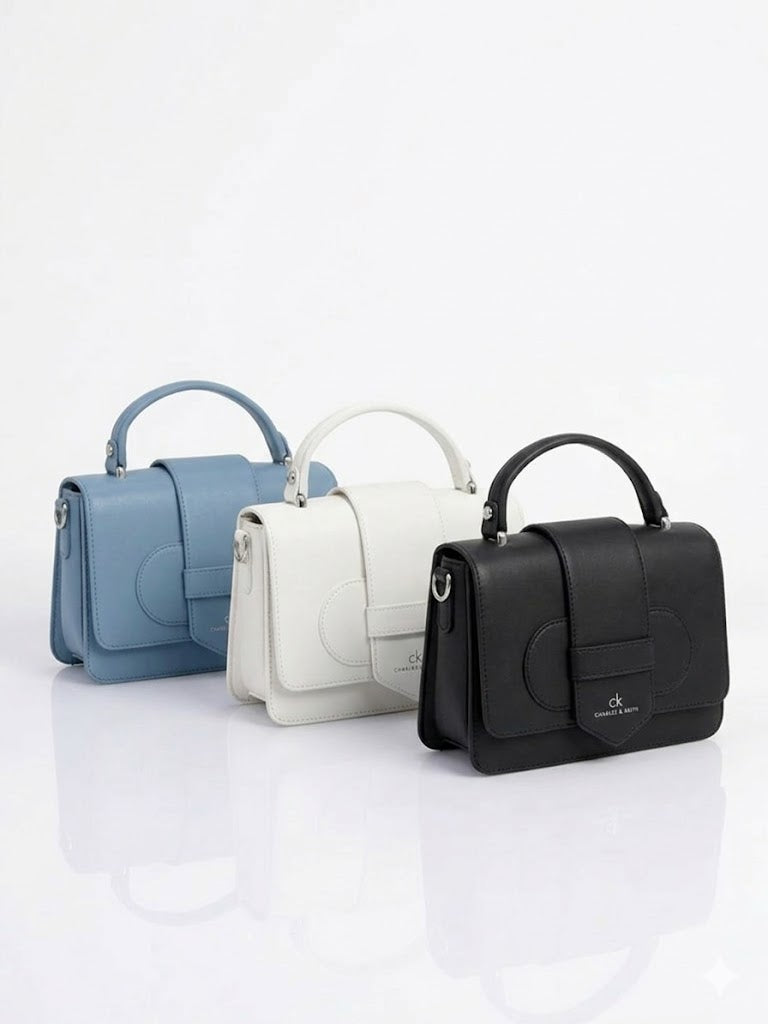 Cross Bag Leather With a clasp closure ZC-21