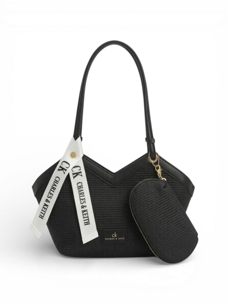 Shoulder Bag Fabric and Leather distinctive ZH-16