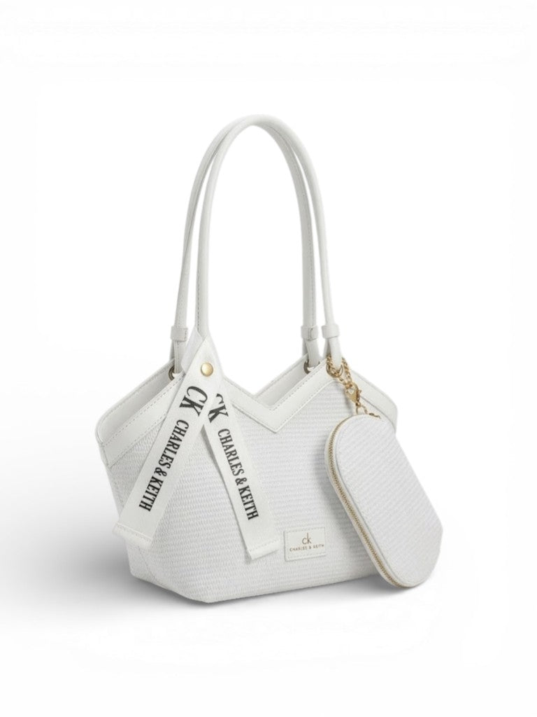 Shoulder Bag Fabric and Leather distinctive ZH-16