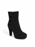 BOOT HEELS SUEDE - R-1