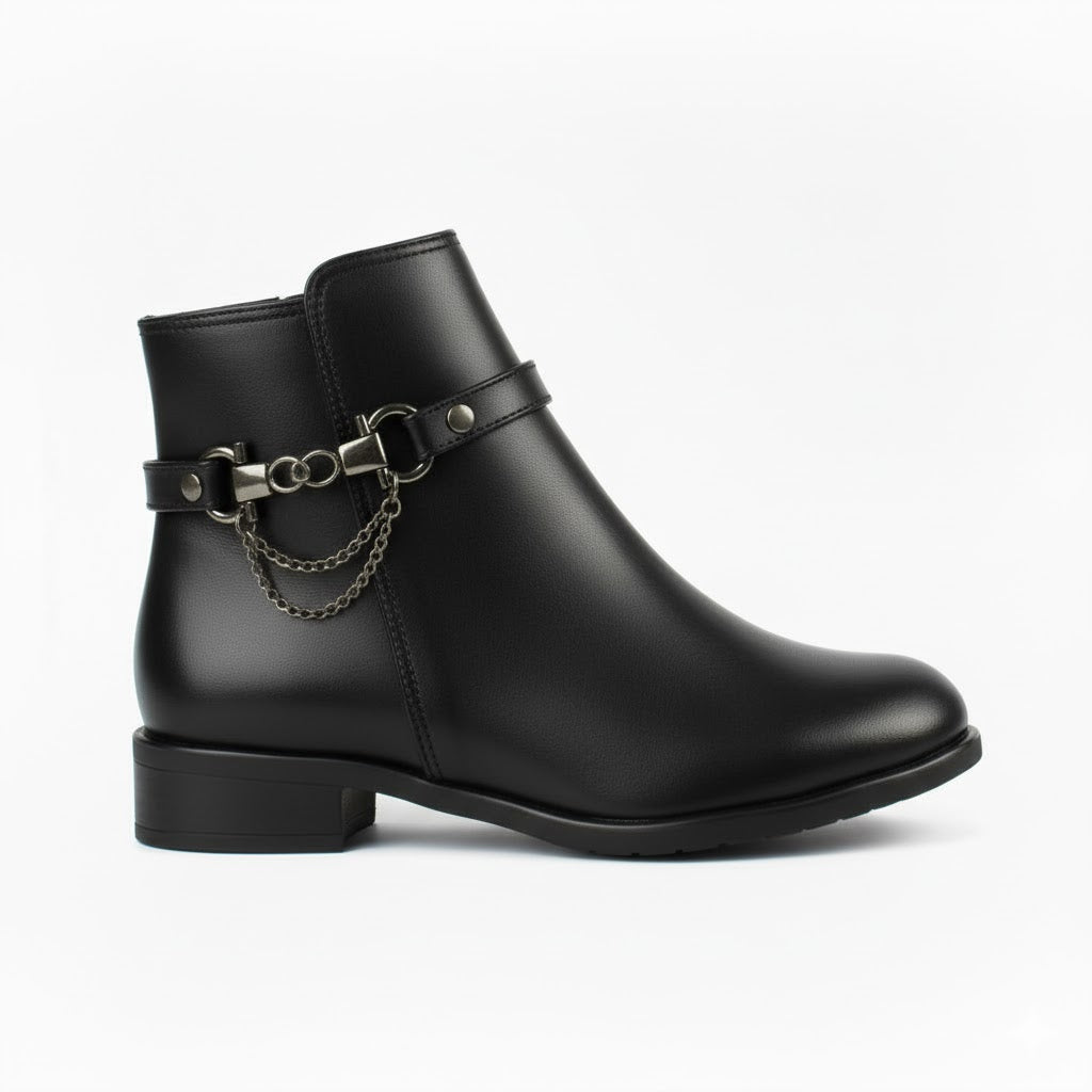 BOOT FLATS LEATHER - G-22