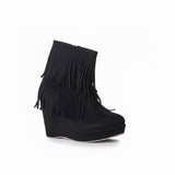 BOOT Mid HEELS SUEDE - BW-12