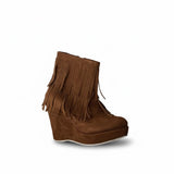 BOOT Mid HEELS SUEDE - BW-12