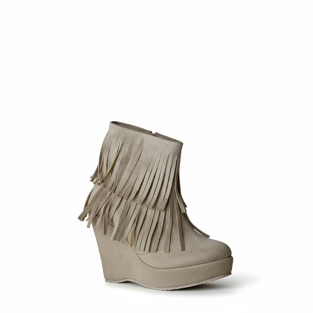 BOOT Mid HEELS SUEDE - BW-12