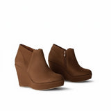 Suede Heel Boot BW-10
