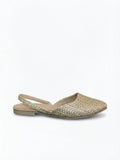 Mules Flat Leather Elegant BF-801