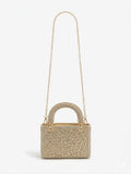 crossbody evening bag In the form of artistically distributed drops ZS-12