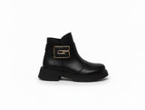 Ankle Boot Flat Leather G-56