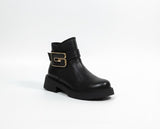 Ankle Boot Flat Leather G-56