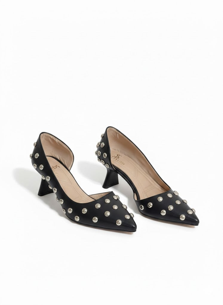 Shoes Mid Heels Leather Elegant GZ-900