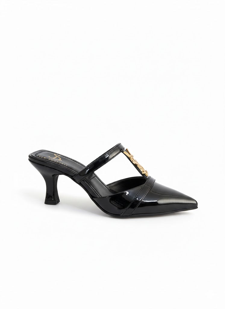 Shoes Mid Heels Suede F-602