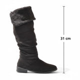 LONG BOOT FLATS SUEDE  LB-9