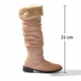 LONG BOOT FLATS SUEDE  LB-9