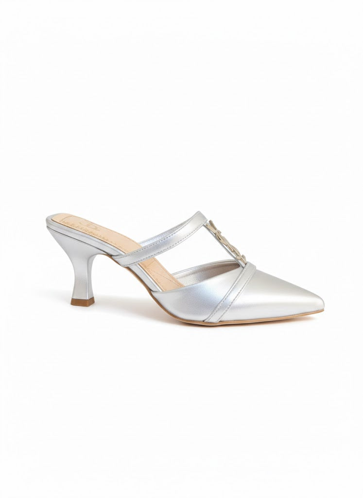 Shoes Mid Heels Suede F-602