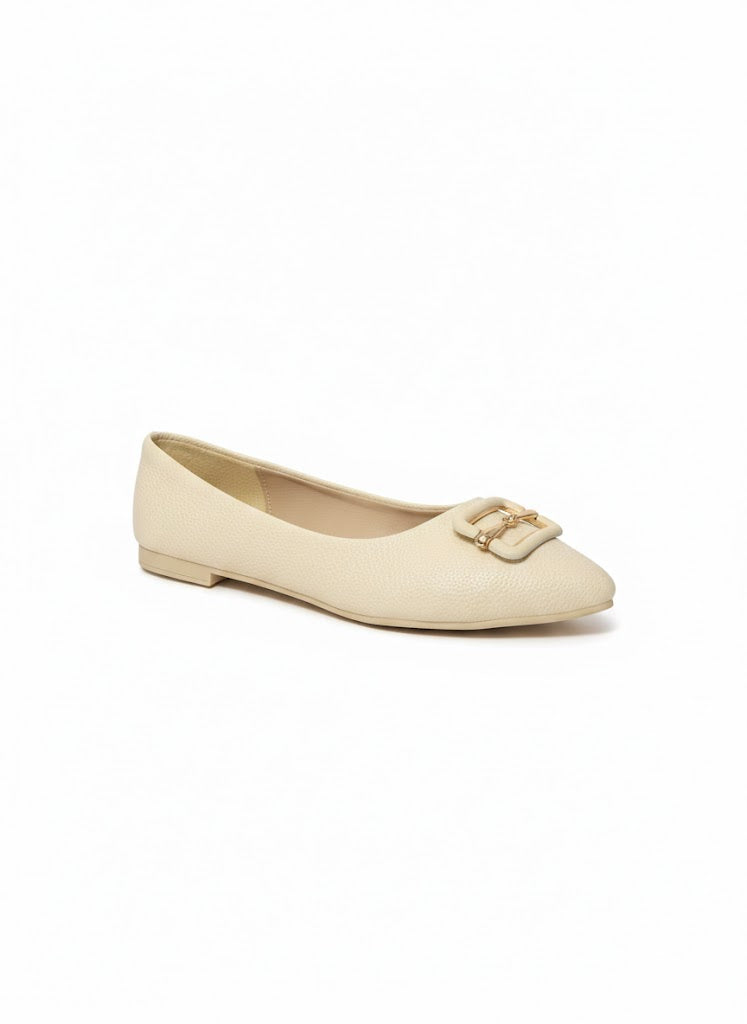 Ballerina Flat Leather Pointed BN-518
