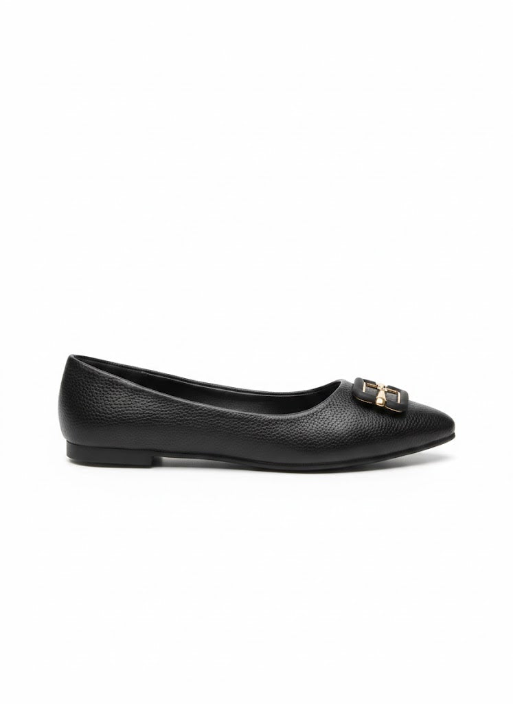 Ballerina Flat Leather Pointed BN-518