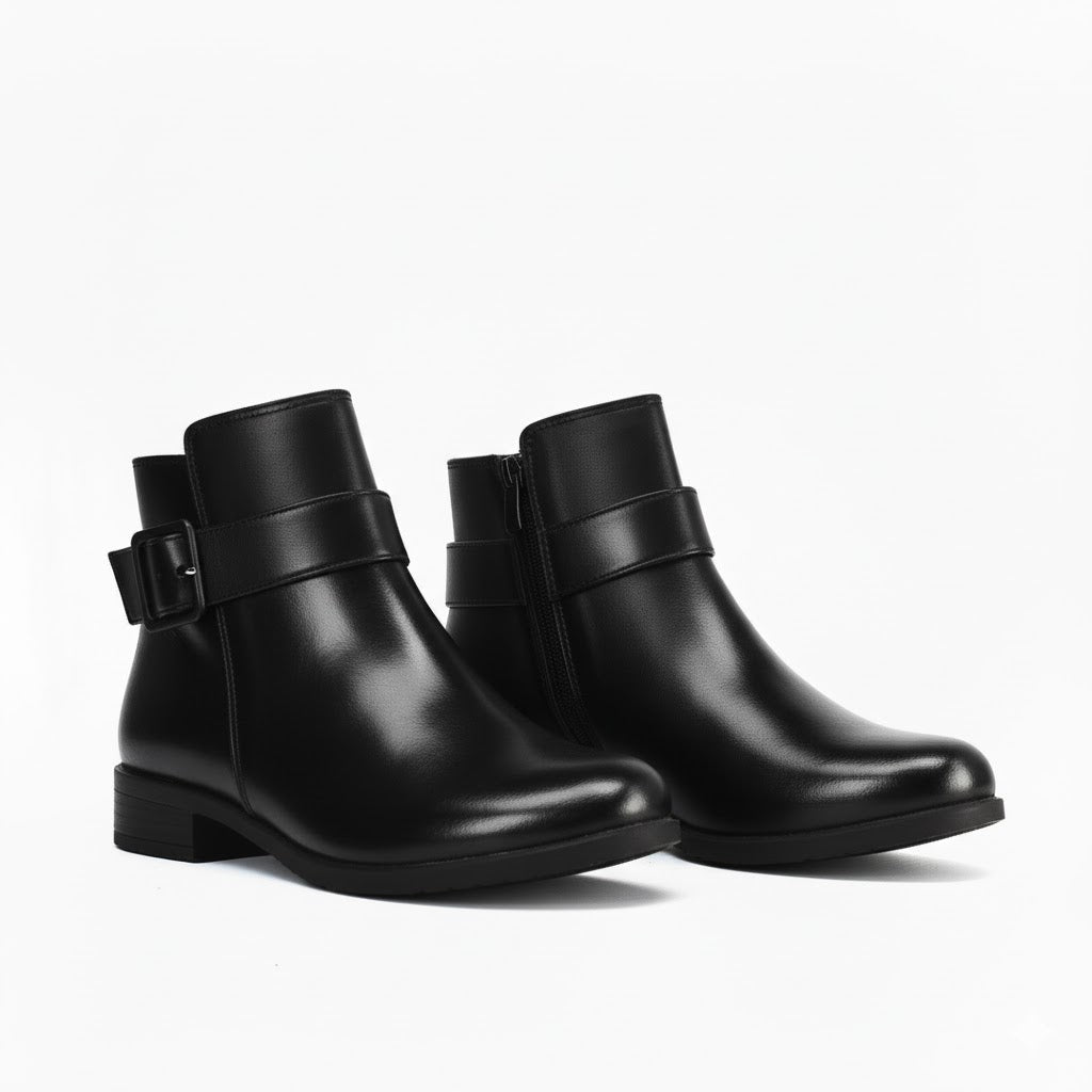 BOOT FLATS LEATHER - G-16