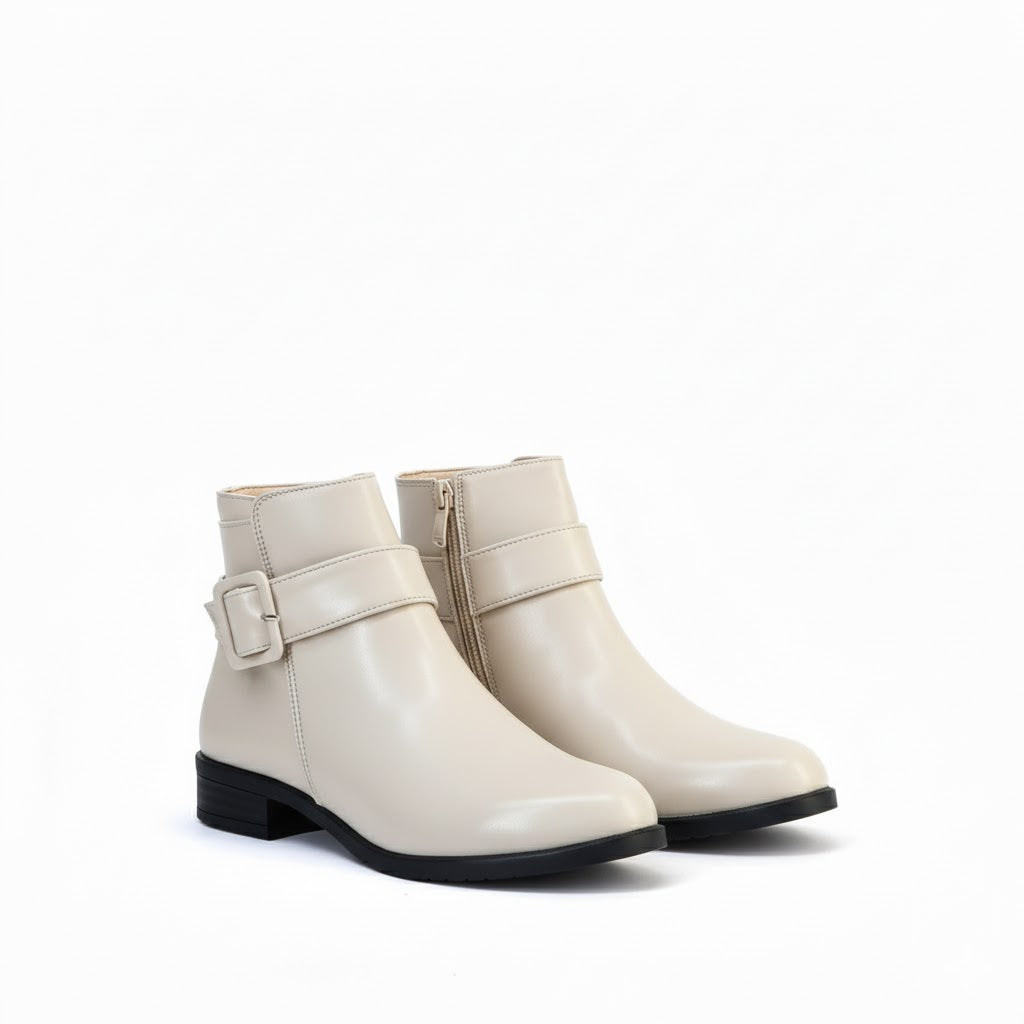 BOOT FLATS LEATHER - G-16