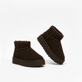 Shoes Suede Mid Heel Stylish AG-2