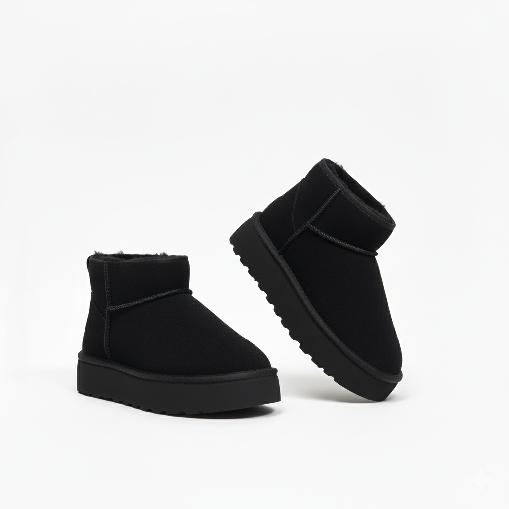 Shoes Suede Mid Heel Stylish AG-2