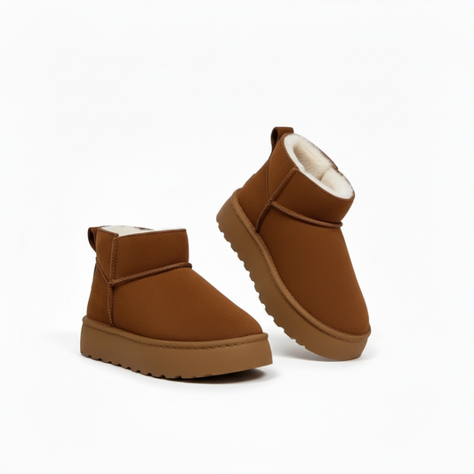 Shoes Suede Mid Heel Stylish AG-2