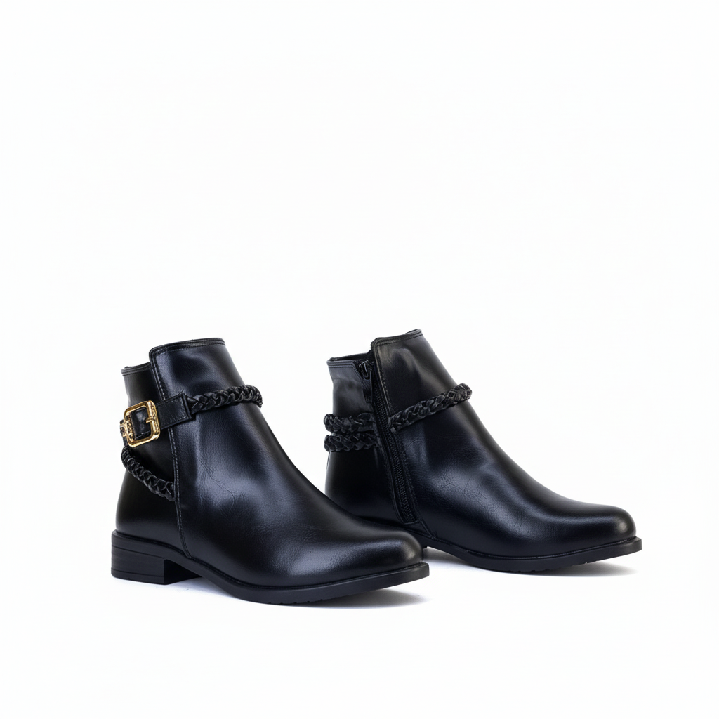 BOOT FLATS LEATHER - G-23