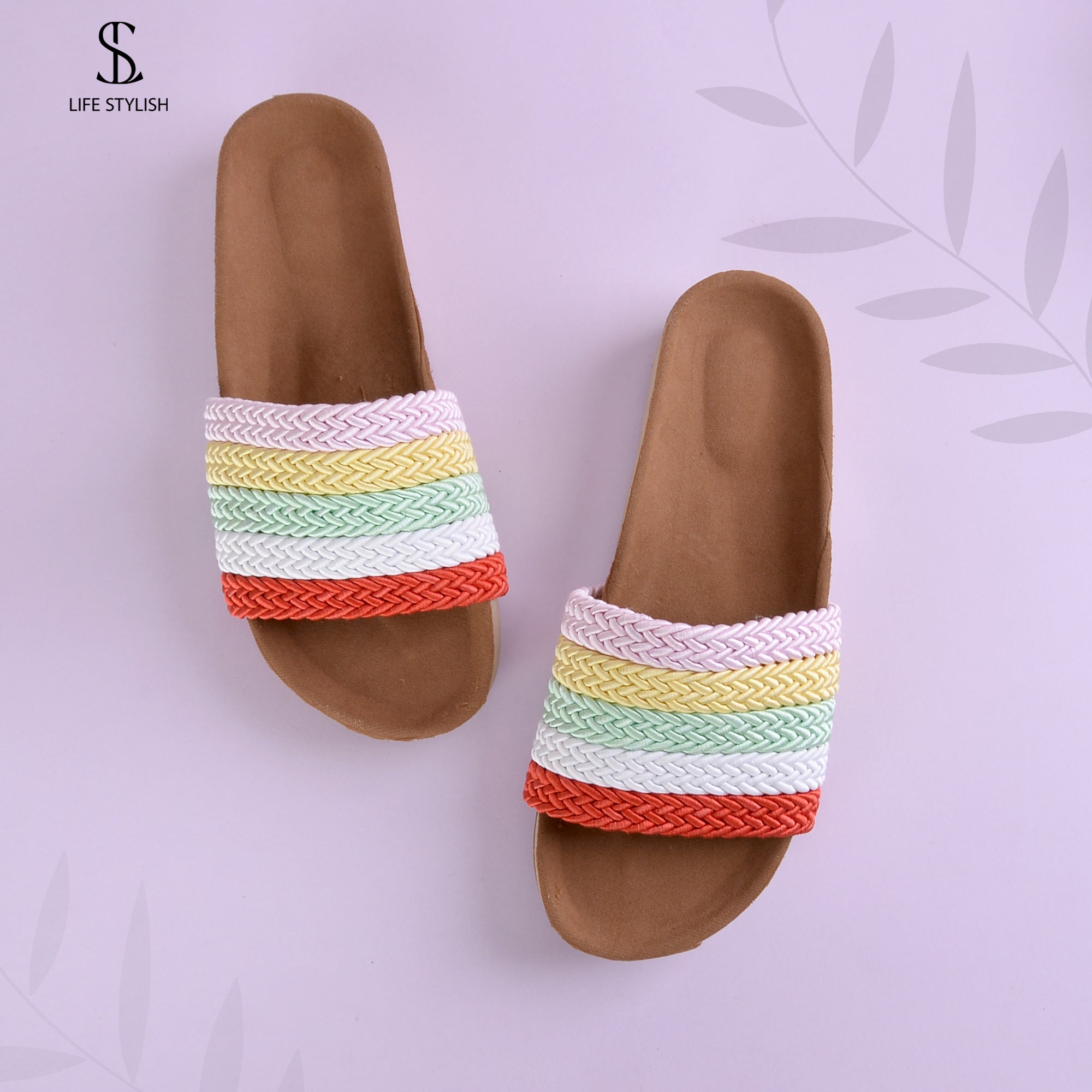 fabric Flat Slipper SL-101 - Life Stylish slippers