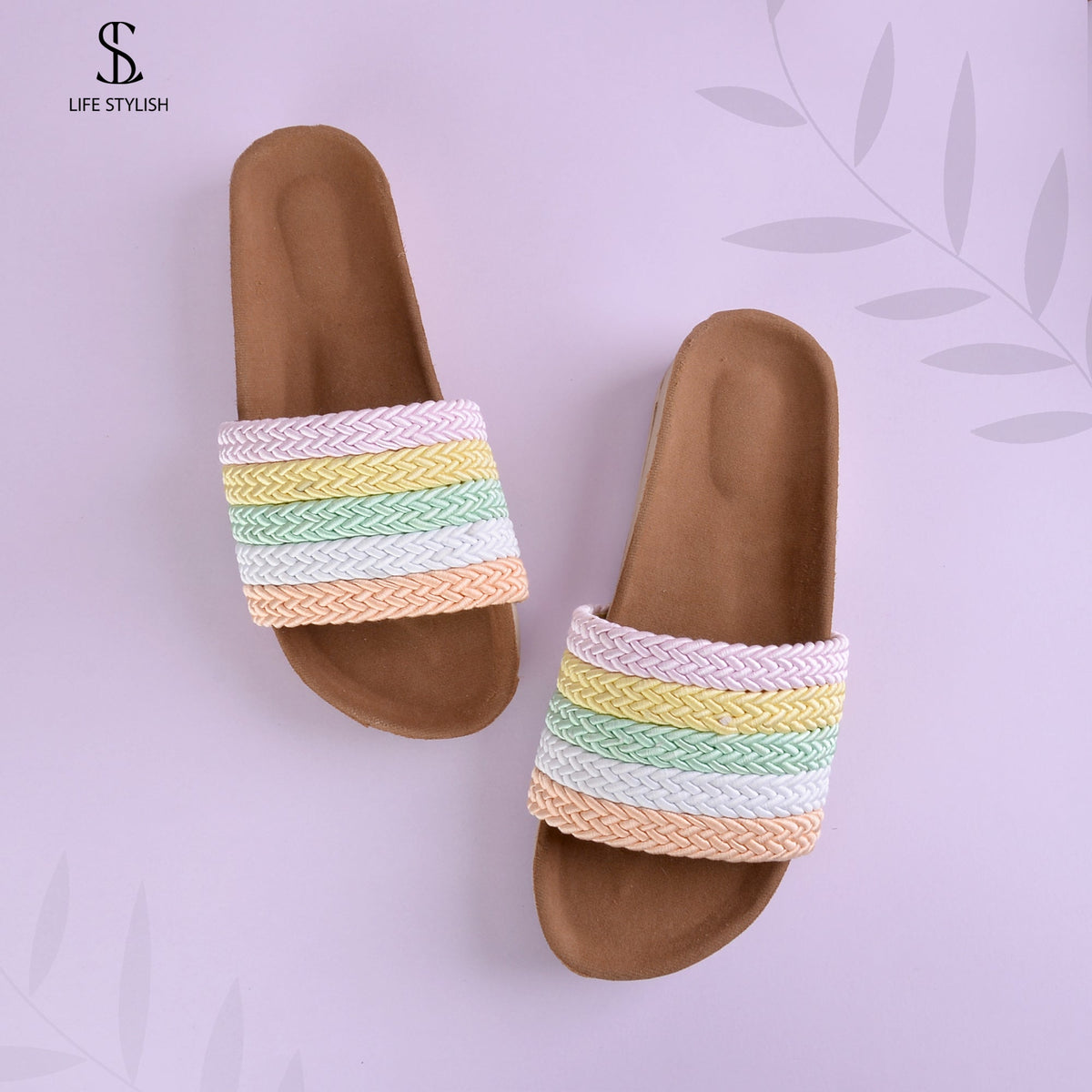 fabric Flat Slipper SL-101 - Life Stylish slippers