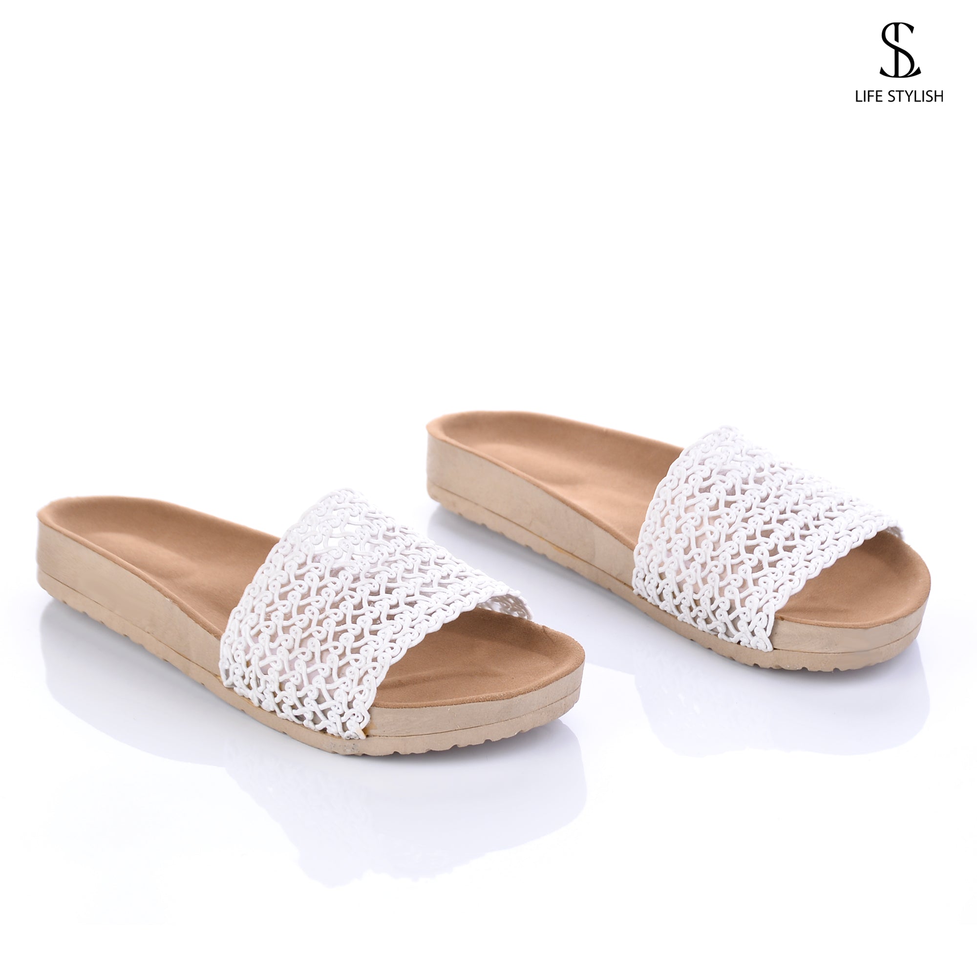 fabric Flat Slipper SL-102 - Life Stylish slippers