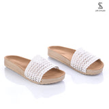 fabric Flat Slipper SL-102 - Life Stylish slippers