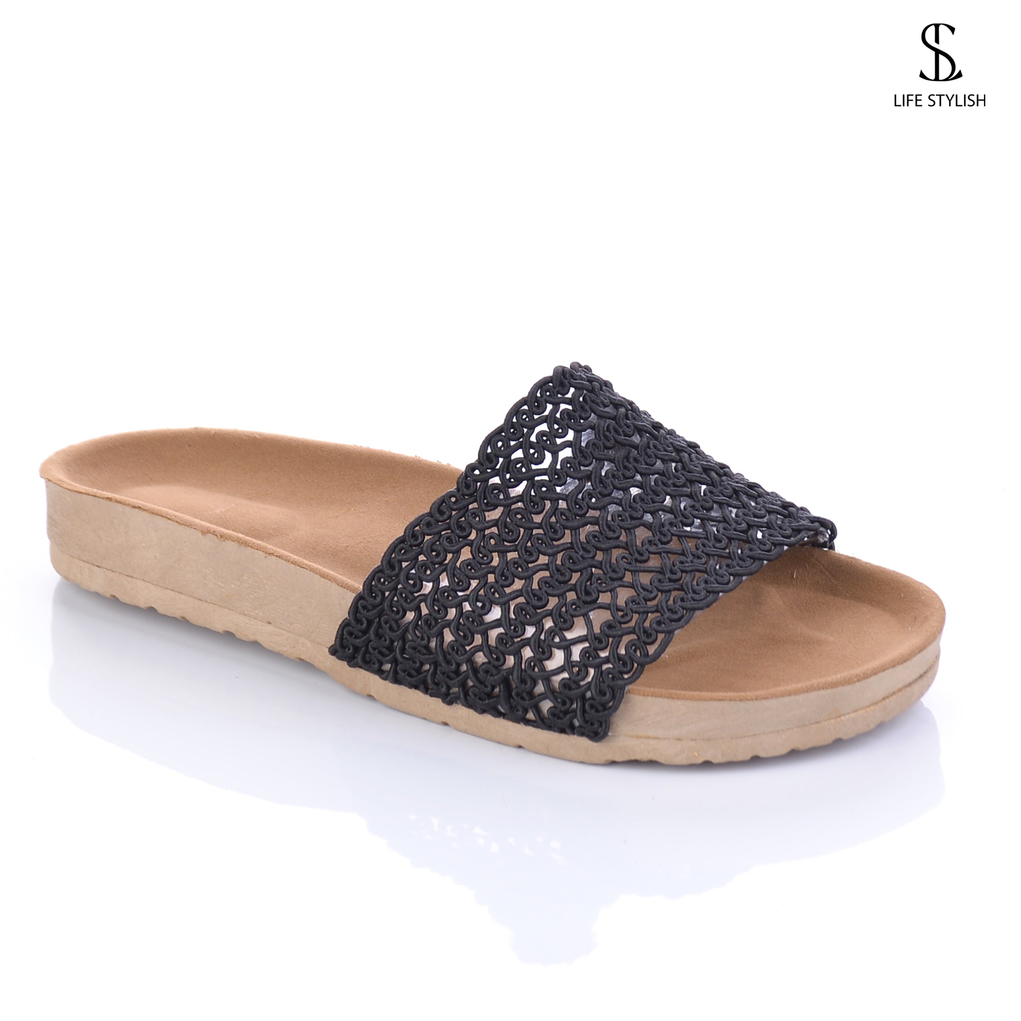 fabric Flat Slipper SL-102 - Life Stylish slippers