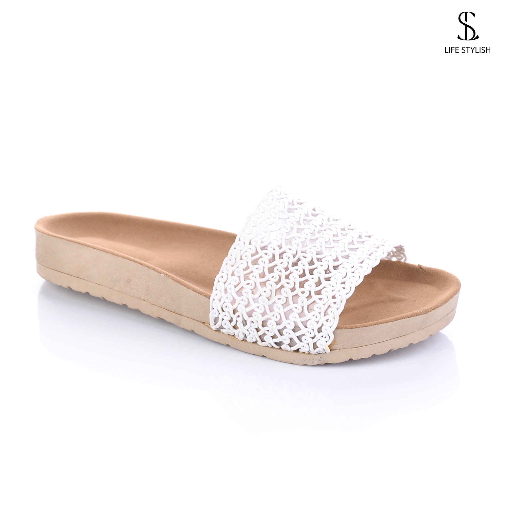 fabric Flat Slipper SL-102 - Life Stylish slippers